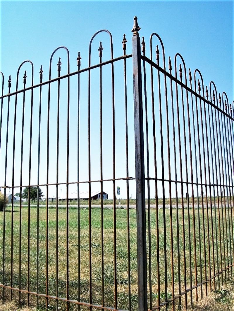 Iron Fence near Carrollton